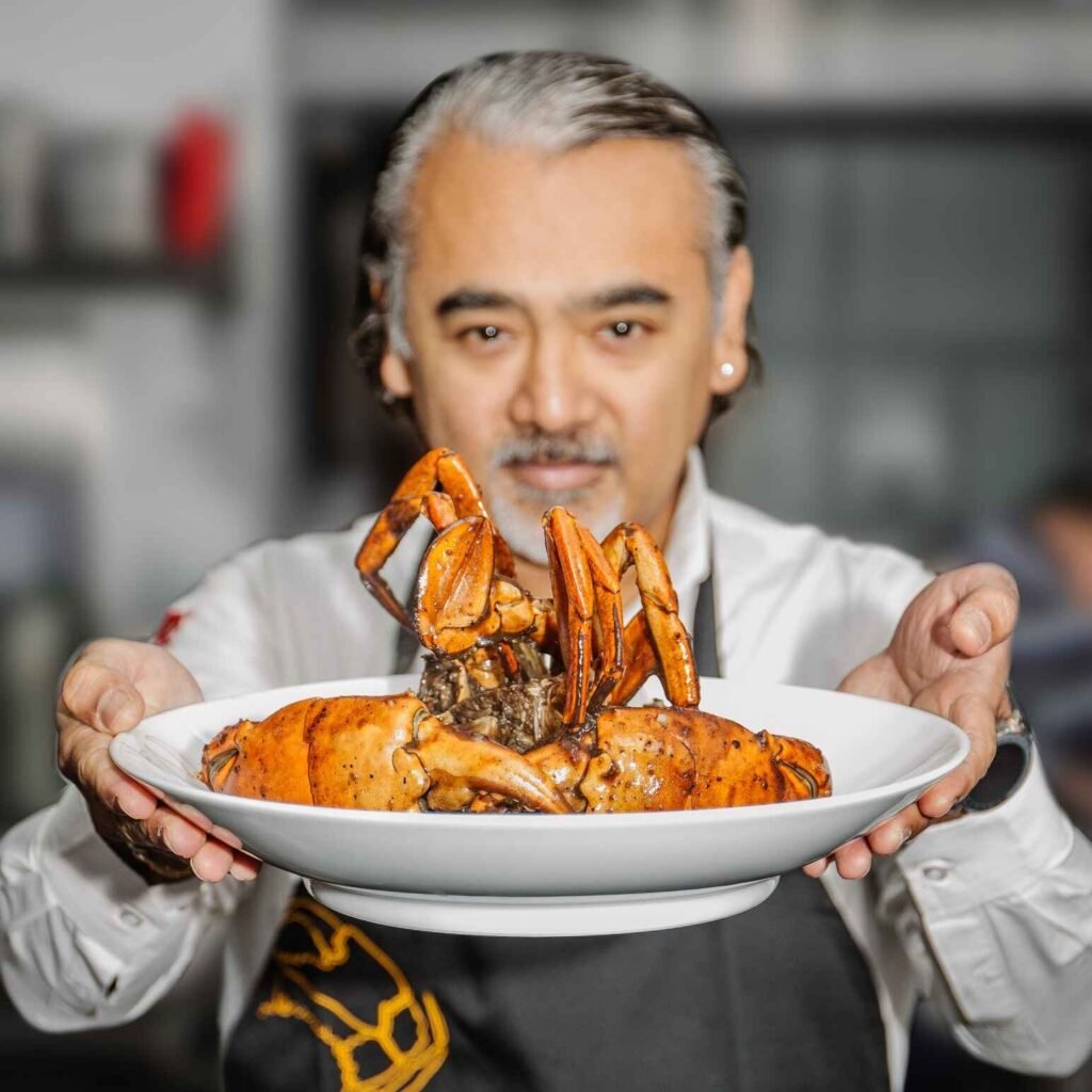 Dharshan Munidasa is Sri Lanka's most renowned chef, founder of Ministry of Crab