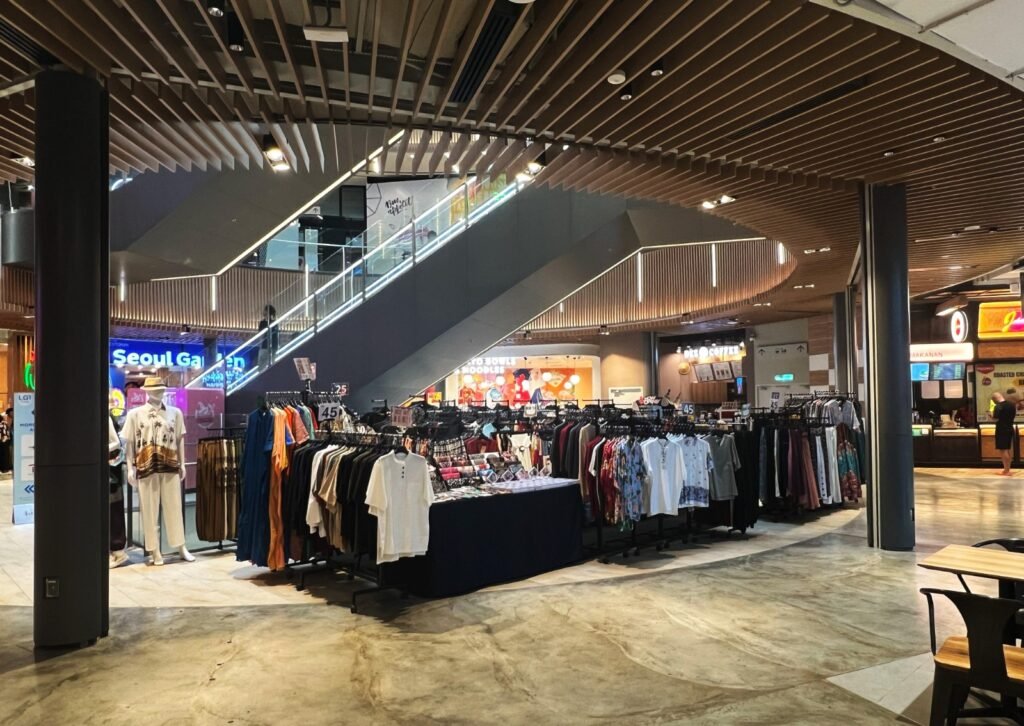 Pop up fashion store at the East Atrium, Lower Ground Floor, LaLaport Bukit Bintang City Centre, Kuala Lumpur
