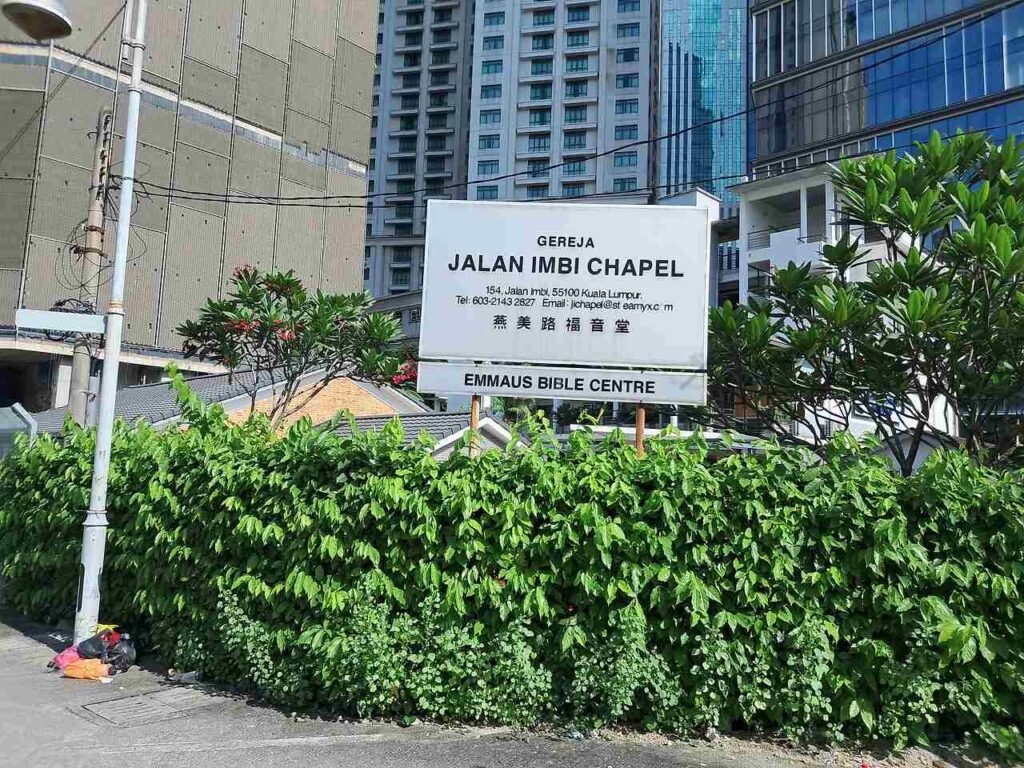 A gospel church in Bukit Bintang