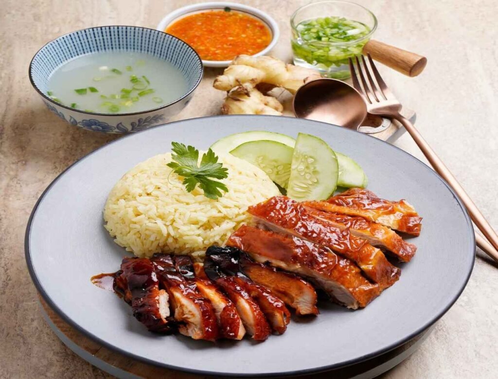 BBQ & Roasted Chicken Rice at Food Republic Pavilion KL