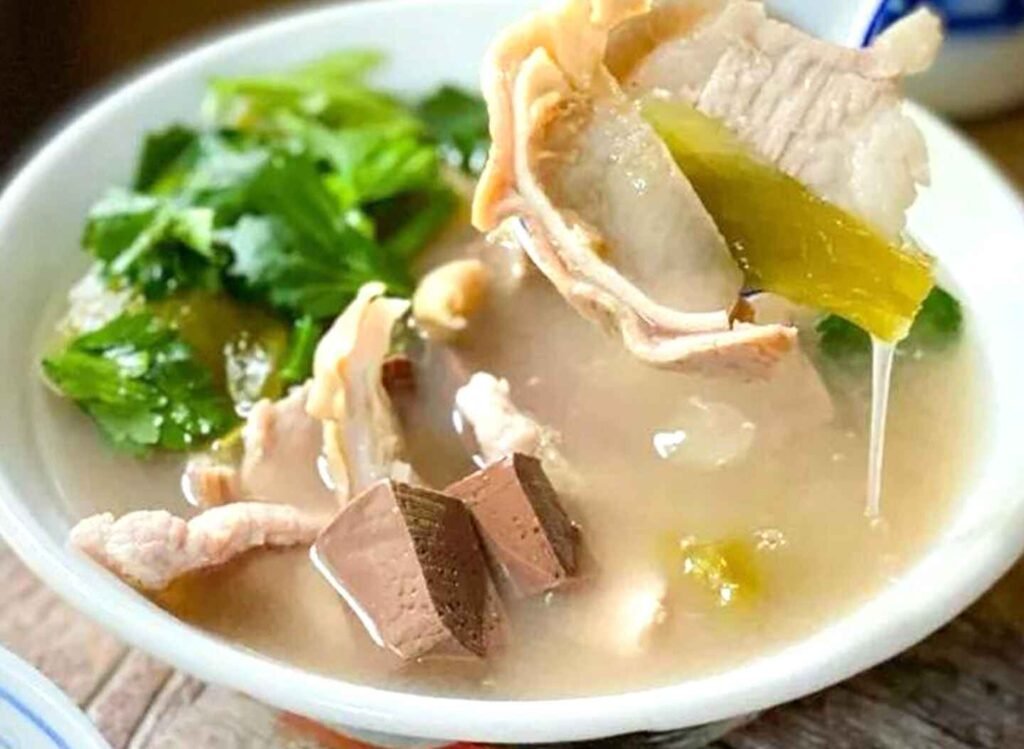 Peppery Pork Belly Soup at Bukit Mertajam Yam Rice stall, Food Place Pavilion KL