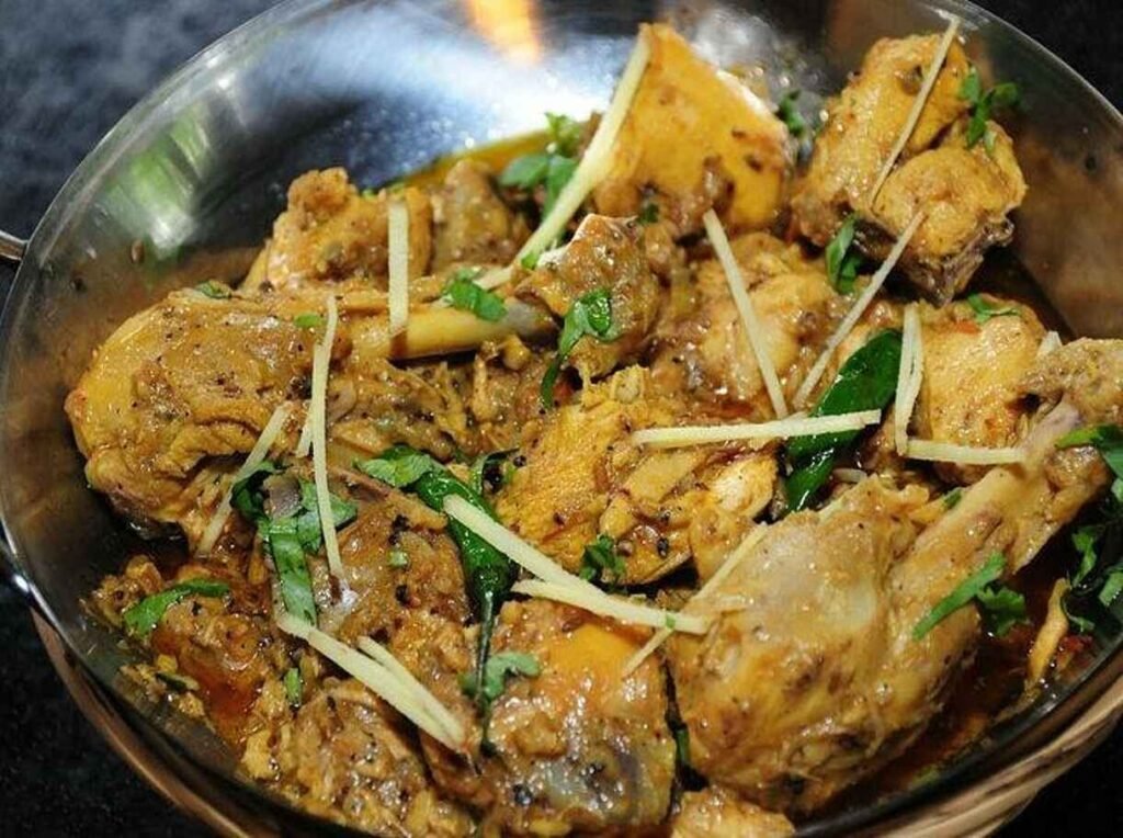Chicken Karahi or Kadai Chicken, a tradition Indian dish, available at BBQ Nights, Food Republic Pavilion KL