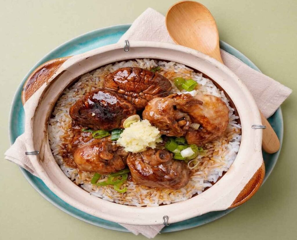 Claypot Chicken Rice, a signature dish at Hot Plate, Food republic Pavilion KL