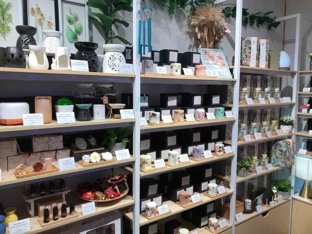 Candles, diffusers, home fragrances & aromatherapy products at Haru To Natsu, Tokyo Street Pavilion Kuala Lumpur