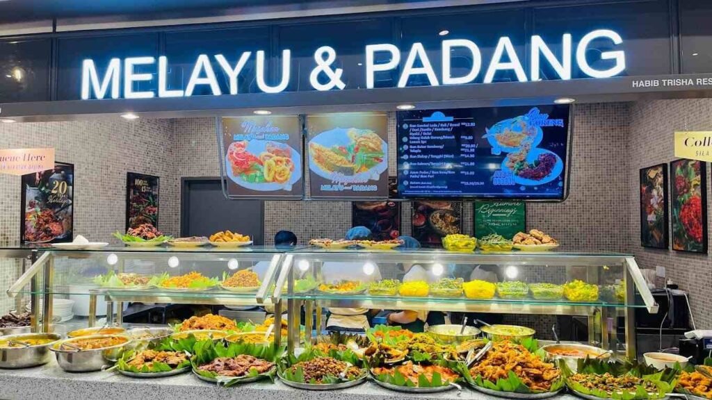 Melayu & Padang, a Nusantara food stall in Food Republic, Pavilion KL