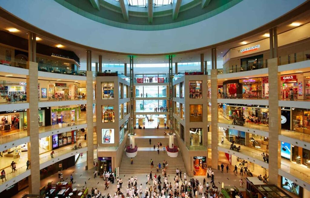 The central hub of the Pavilion Kuala Lumpur mall