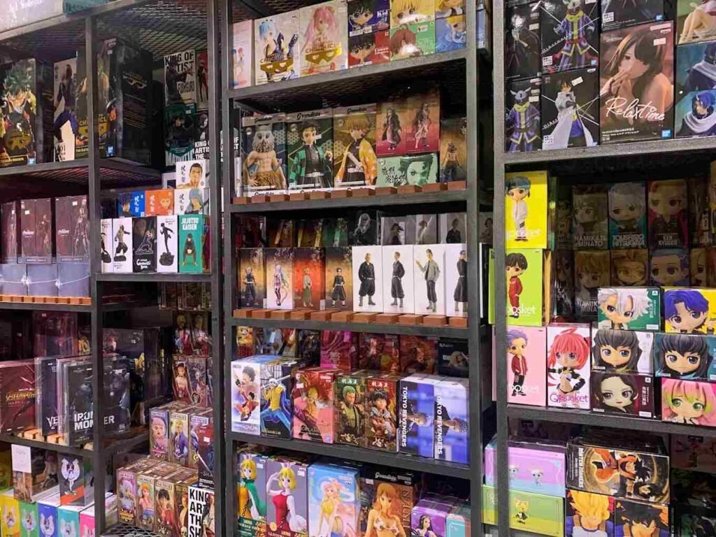 Toys, model kits & collectibles on display at Toy Garden, Tokyo Street Pavilion Kuala Lumpur