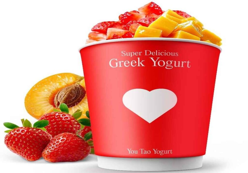 Fruits and Greek yogurt blends at Youtau Yogurt, Food Place Pavilion KL