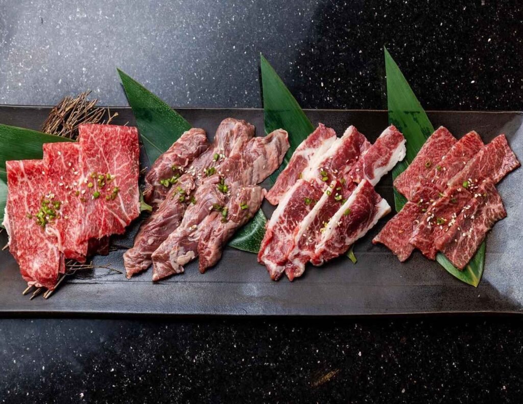 The Assorted Beef Set features premium cuts from Australian Wagyu, Thin Sliced Brisket, Thin Sliced Bolar Blade, and Harami Hanging Tender. This set meal is also available as part of the buffet package at Jyu Jyu Yakiniku, The Table @ Isetan The Japan Store, Lot 10, Bukit Bintang, Kuala Lumpur.